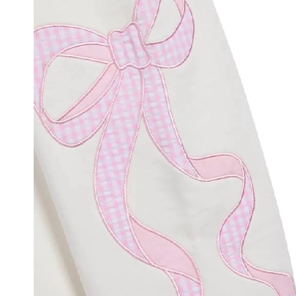 Katie J NYC White and Pink Jogger Set. Like new - Picture 5 of 10